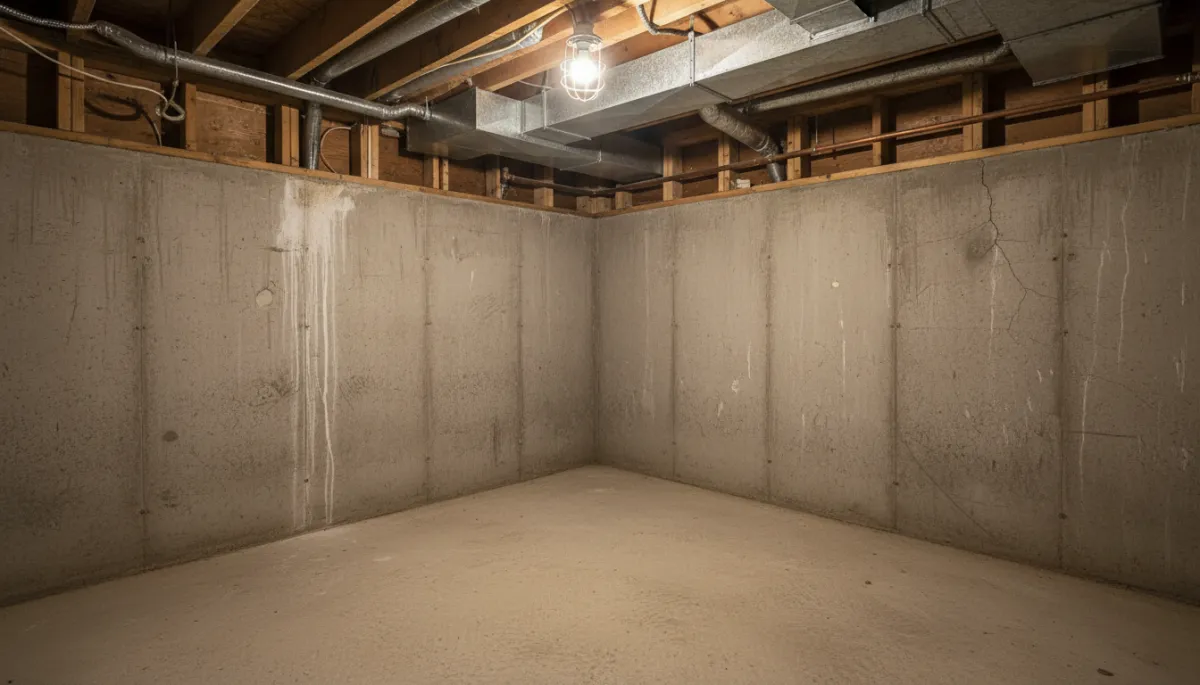 Example basement or attic photo placeholder